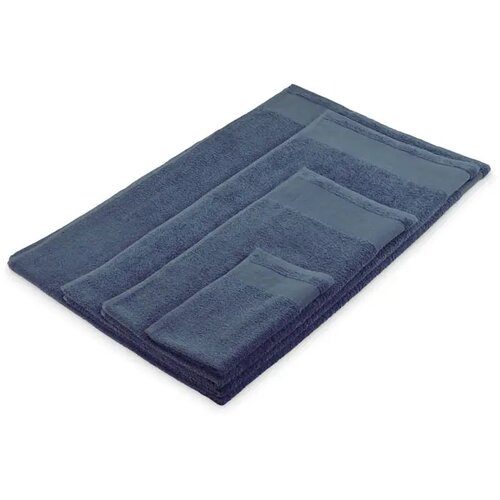 Katoenen handdoek Island 50 blauw