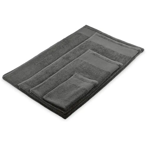 Katoenen handdoek Island 50 steengrijs