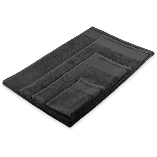 Katoenen handdoek Island 50 zwart