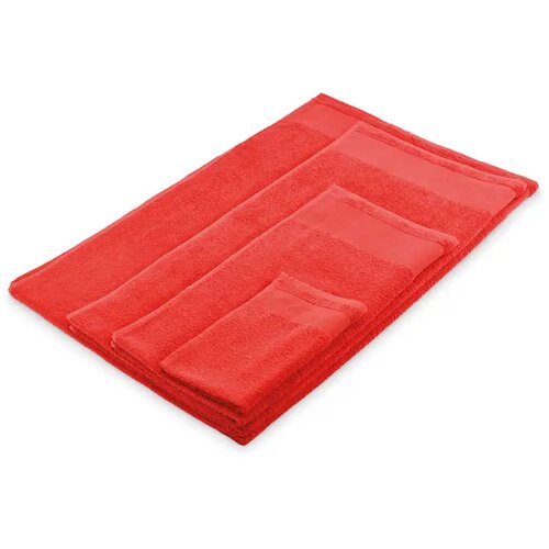 Katoenen handdoek Island 50 rood
