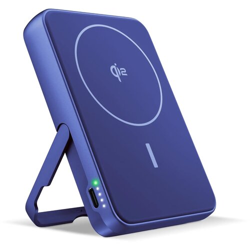Fresh 'n Rebel Draadloze Powerbank 10000mAh Geschikt voor MagSafe blauw 10.000 mAh