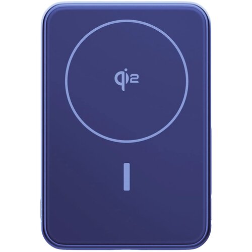 Fresh 'n Rebel Draadloze Powerbank 10000mAh Geschikt voor MagSafe blauw 10.000 mAh