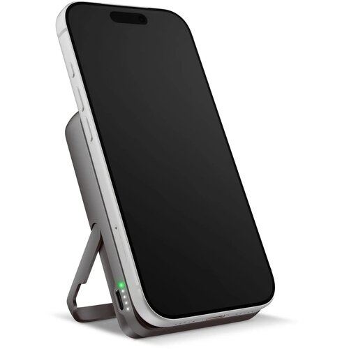 Fresh 'n Rebel Draadloze Powerbank 10000mAh Geschikt voor MagSafe donker grijs 10.000 mAh
