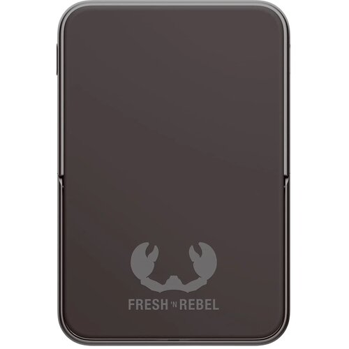 Fresh 'n Rebel Draadloze Powerbank 10000mAh Geschikt voor MagSafe donker grijs 10.000 mAh