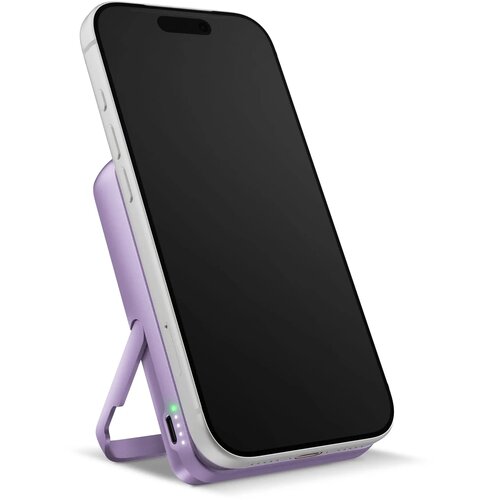 Fresh 'n Rebel Draadloze Powerbank 10000mAh Geschikt voor MagSafe lila 10.000 mAh