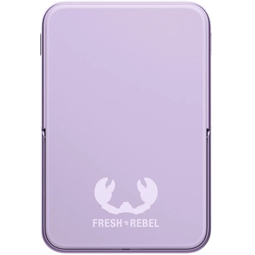 Fresh 'n Rebel Draadloze Powerbank 10000mAh Geschikt voor MagSafe lila 10.000 mAh