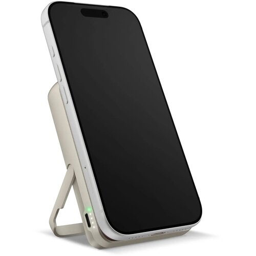 Fresh 'n Rebel Draadloze Powerbank 10000mAh Geschikt voor MagSafe beige 10.000 mAh