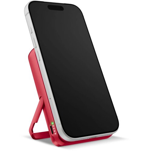 Fresh 'n Rebel Draadloze Powerbank 10000mAh Geschikt voor MagSafe rood 10.000 mAh