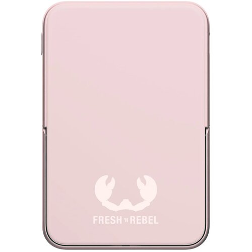 Fresh 'n Rebel Draadloze Powerbank 10000mAh Geschikt voor MagSafe roze 10.000 mAh