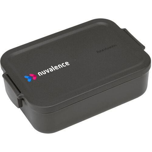 Brabantia Make & Take Lunchbox M 1,1 L Donkergrijs 1,1 L