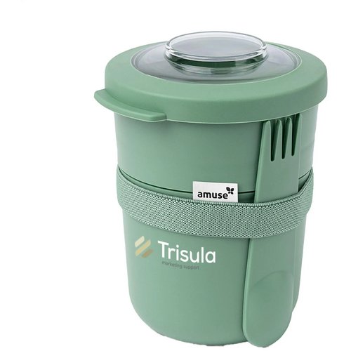 Amuse Tylla Food Bowl Duo 600 Ml Sage Green 600 ml