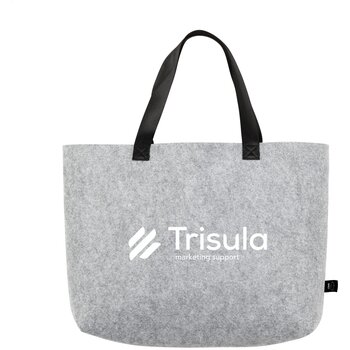 Grs Rpet Felt Shoulder Bag Schoudertas Grijs