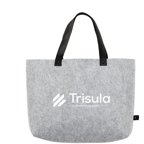 Grs Rpet Felt Shoulder Bag Schoudertas Grijs