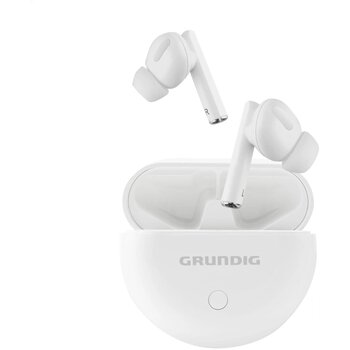 Grundig True Wireless Stereo Earbuds Oortjes Wit Grundig True Wireless Stereo Earbuds Oortjes Wit