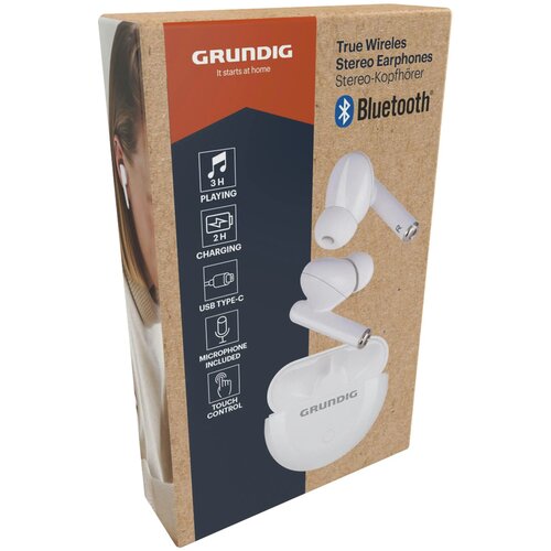 Grundig True Wireless Stereo Earbuds Oortjes