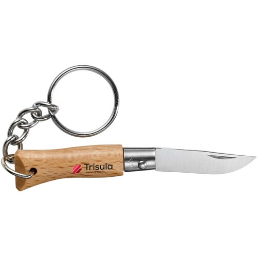 Opinel Sleutelhanger Met Zakmes No 02 Houtbruin