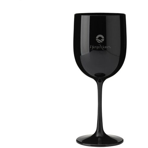 Lunaire Herbruikbaar Kunststof Wijnglas 480 Ml Zwart