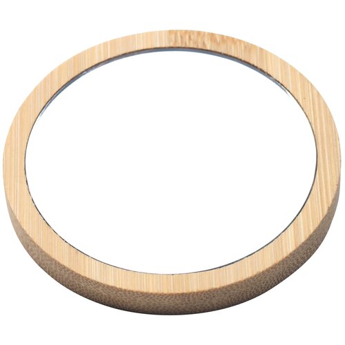 Make-Up Mirror Bamboo Spiegeltje Houtbruin