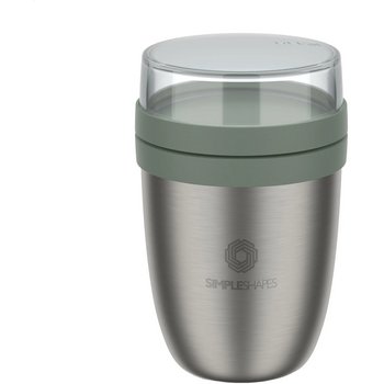 Mepal Insulated Rvs Lunchpot Ellipse 500 Ml Sage Green 500 ml