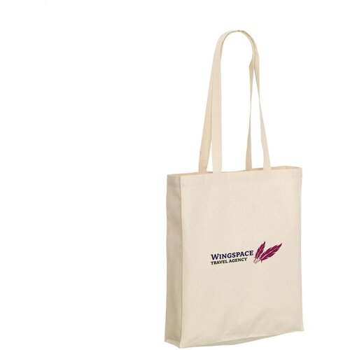 Natural Square Bag (165 G/M²) Katoenen Tas