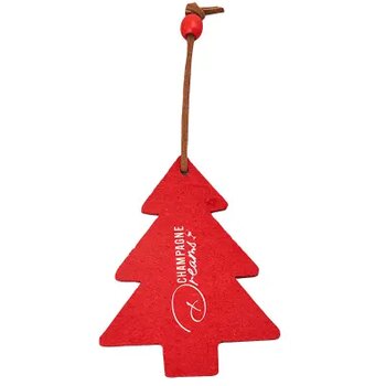 ABEND kerstversiering, kerstboom rood