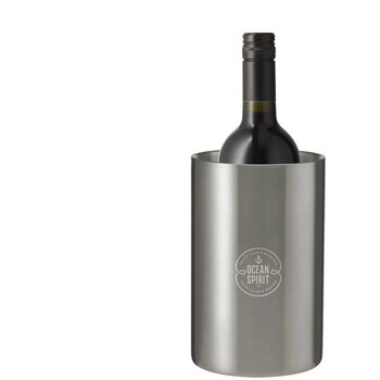 Coolsteel Rcs Recycled Steel Wijnkoeler Zilver Coolsteel Rcs Recycled Steel Wijnkoeler Zilver