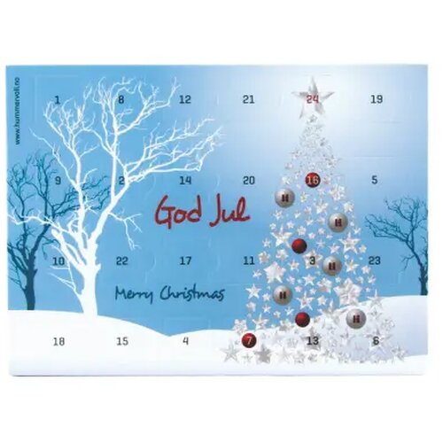 Adventskalender A5 tot in full colour bedrukt custom made