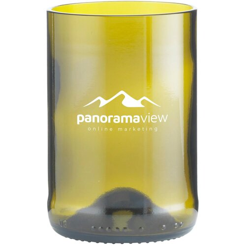 Rebottled® Tumbler 400 Ml Drinkglas Bruin