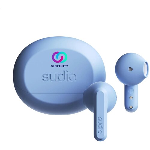 Sudio In-Ear True Wireless Earbuds A3 Oortjes Blauw