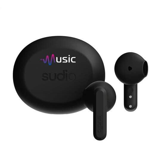 Sudio In-Ear True Wireless Earbuds A3 Oortjes Zwart