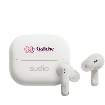 Sudio In-Ear True Wireless Earbuds D1 Oortjes Wit Sudio In-Ear True Wireless Earbuds D1 Oortjes Wit