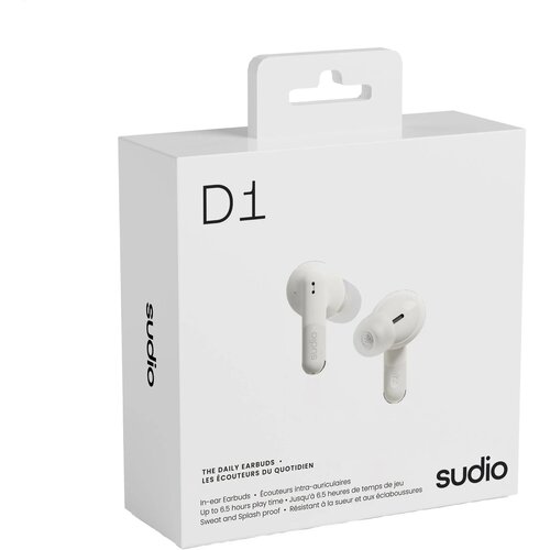 Sudio In-Ear True Wireless Earbuds D1 Oortjes