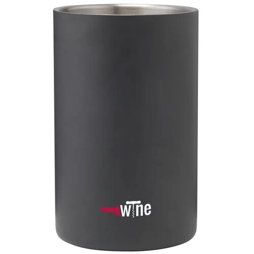 Coolsteel Rcs Recycled Steel Wijnkoeler Zwart