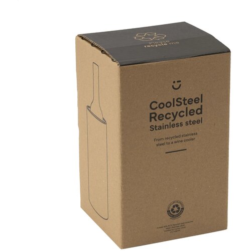 Coolsteel Rcs Recycled Steel Wijnkoeler Wit