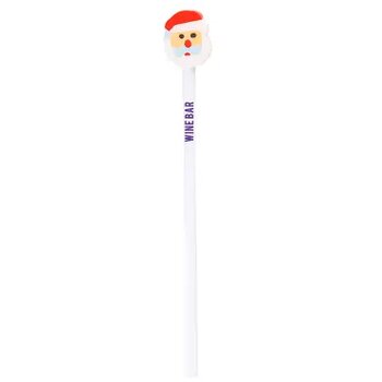 NUSS Potlood met Kerstdesign - Kerstman rood NUSS Potlood met Kerstdesign - Kerstman rood