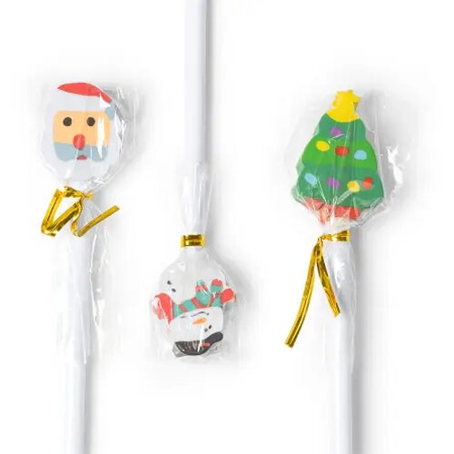 NUSS Potlood met Kerstdesign - Kerstman