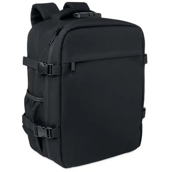 15" rpet rugzakslot 20l Lock&go zwart 15" rpet rugzakslot 20l Lock&go zwart