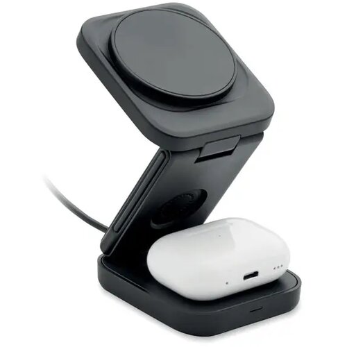 3-in-1 opvouwbaar laadstation Satelit zwart
