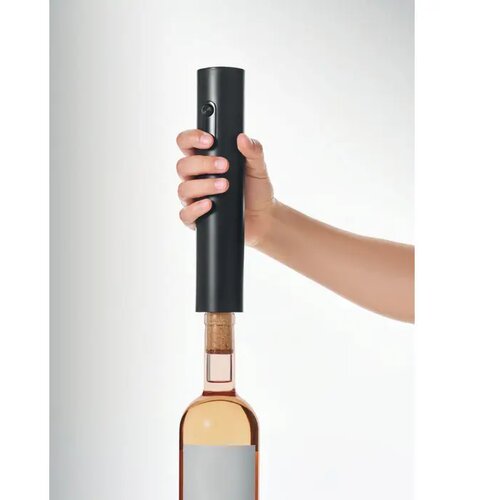 Elektrische wijnopener set Vino set zwart