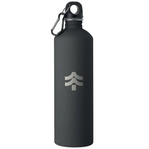 Enkelwandige fles 750ml Rebig moss soft zwart 750 ml