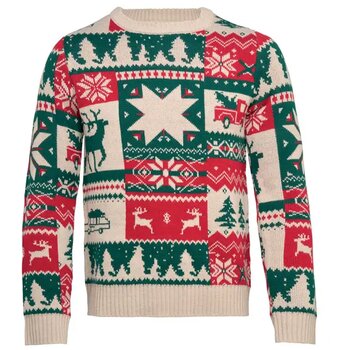 Gebreide kersttrui l-xl Shimis xl beige Gebreide kersttrui l-xl Shimis xl beige