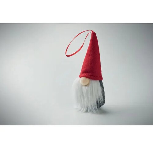 Kabouterboomhanger van vilt Frosty tree grijs