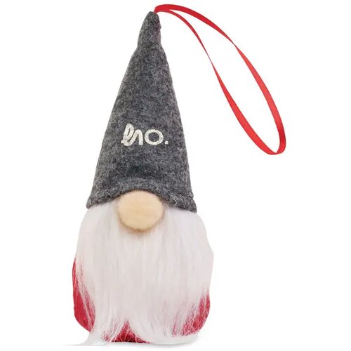Kabouterboomhanger van vilt Frosty tree grijs