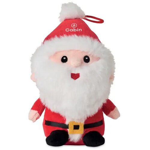 Kerstman knuffel Gleeful rood