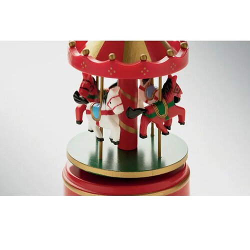 Mini carrousel muziekdoos Whirly multicolour