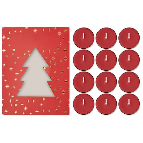 Theelichtjes met kaneelgeur Radiant rood