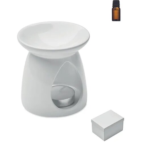 Vanille aromabrander set Sagrada wit
