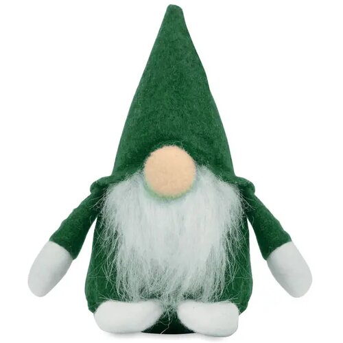 Vilten kabouterdecoratie Frosty groen
