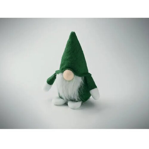 Vilten kabouterdecoratie Frosty groen
