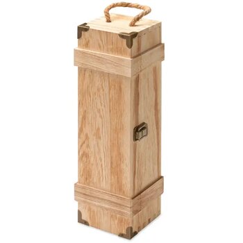 Wijncadeaukist paulowniahout Vinbox + hout Wijncadeaukist paulowniahout Vinbox + hout
